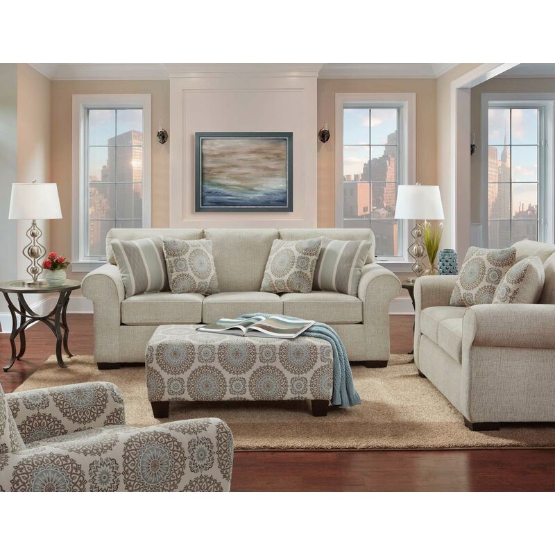 Red Barrel Studio® Nannie 2 Piece Living Room Set & Reviews | Wayfair